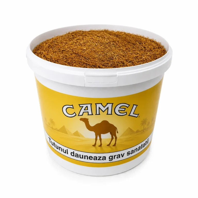 tutun la galeata camel galben