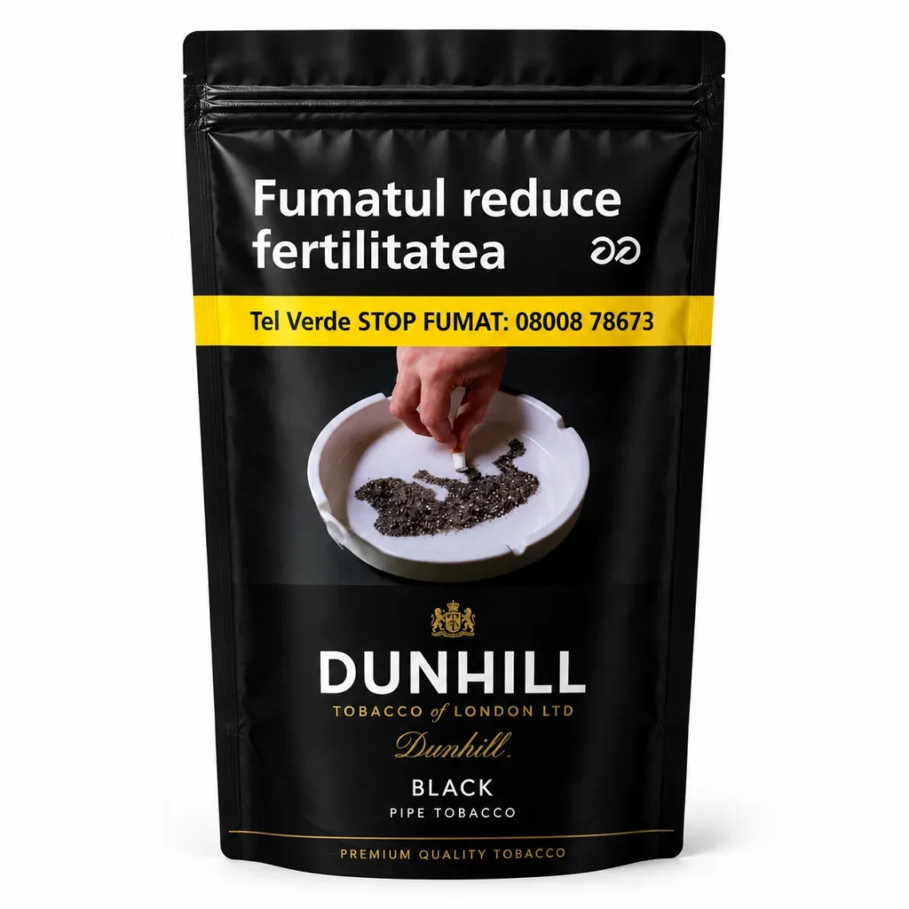 tutun la punga dunhill negru
