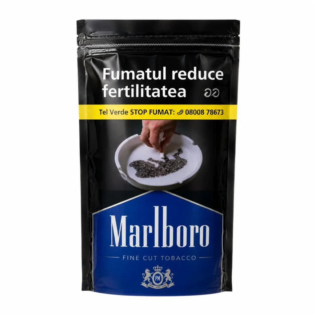 TUTUN LA PUNGA MARLBORO ALBASTRU